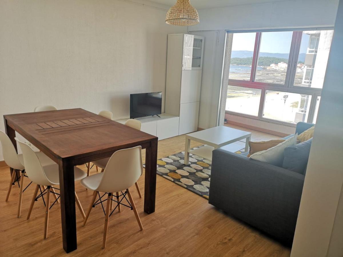 Precioso Apartamento En Primera Linea De Playa Vilagarcia de Arousa Exteriör bild